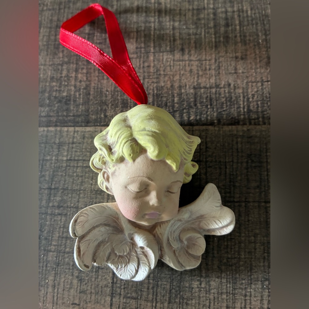 Vintage signed ornament